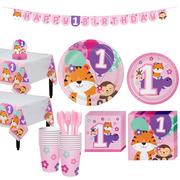 Pink One is Fun 1st Birthday Party Kit